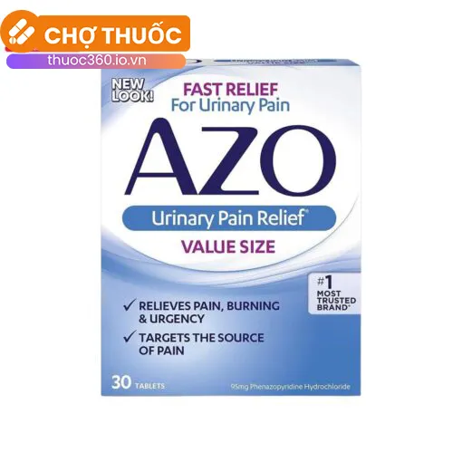 AZO Urinary Pain Relief Value Size