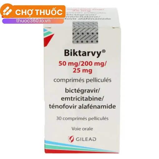 Biktarvy 50mg/200mg/25mg