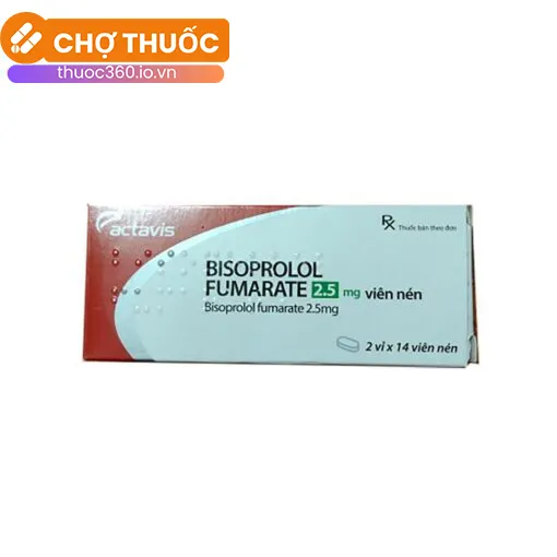 Bisoprolol Fumarate 2.5mg Actavis