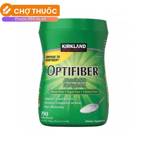 Bột bổ sung chất xơ hòa tan Optifiber Kirkland Signature