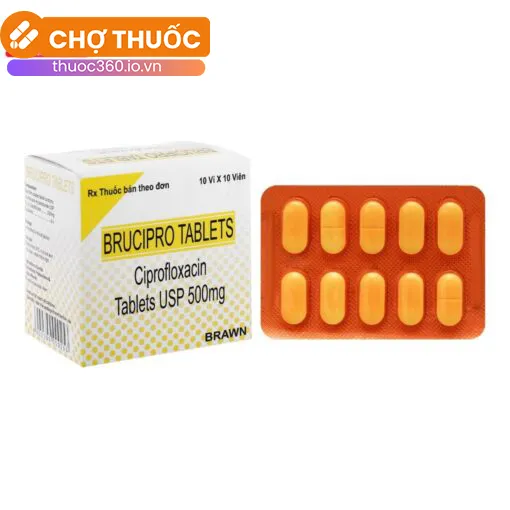 Brucipro Tablets 500mg