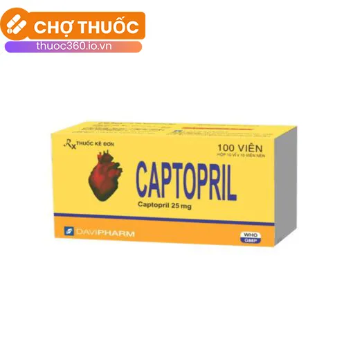 Captopril 25mg Davipharm