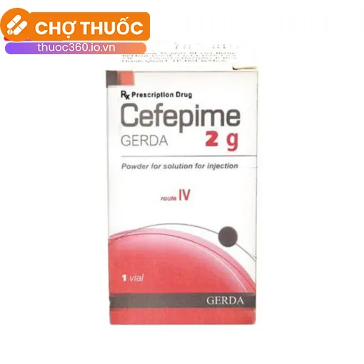 Cefepime Gerda 2g