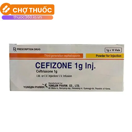 Cefizone 1g Inj.