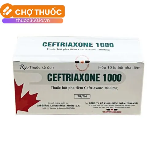 Ceftriaxone 1000 Tenamyd