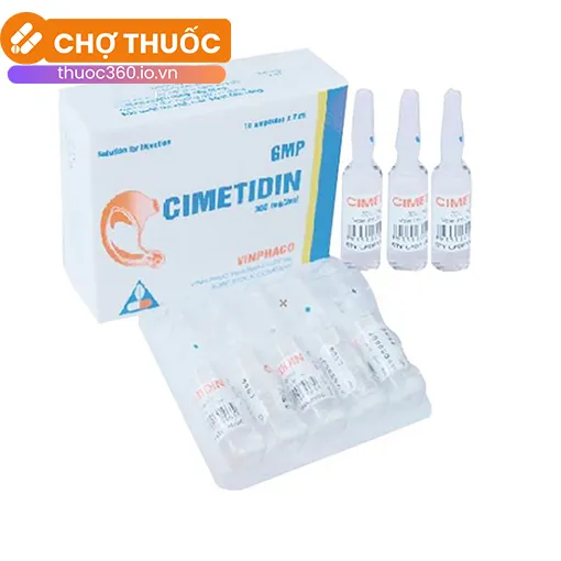 Cimetidin 200mg/2ml Vinphaco