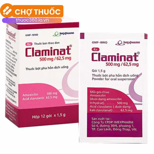 Claminat 500mg/62,5mg