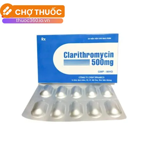 Clarithromycin 500mg Tipharco