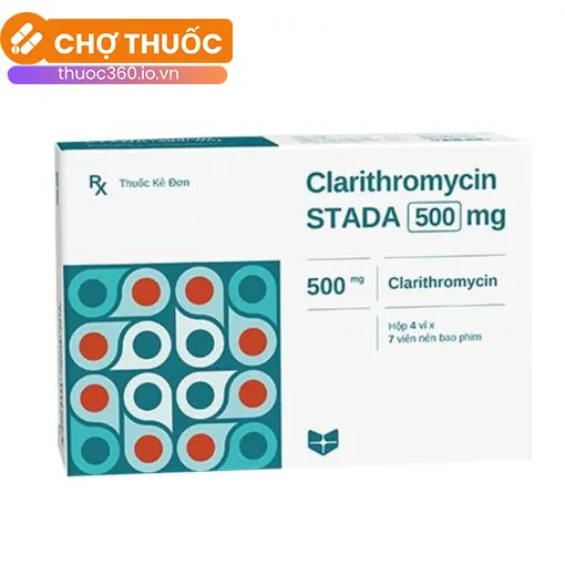 Clarithromycin Stada 500mg