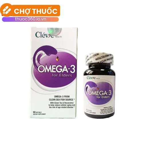 Clevie Health Omega 3 For Elders