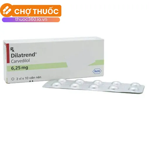Dilatrend 6,25mg