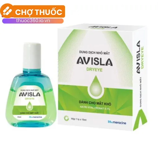 Dung dịch nhỏ mắt Avisla Dryeye