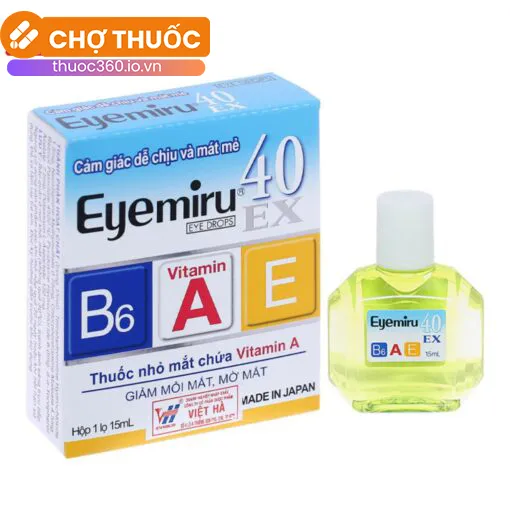 Dung dịch nhỏ mắt Eyemiru 40EX