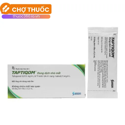 Dung dịch nhỏ mắt Taptiqom