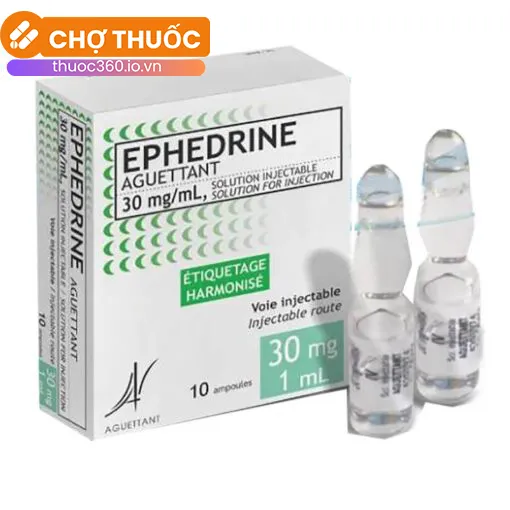 Ephedrine Aguettant 30mg/ml