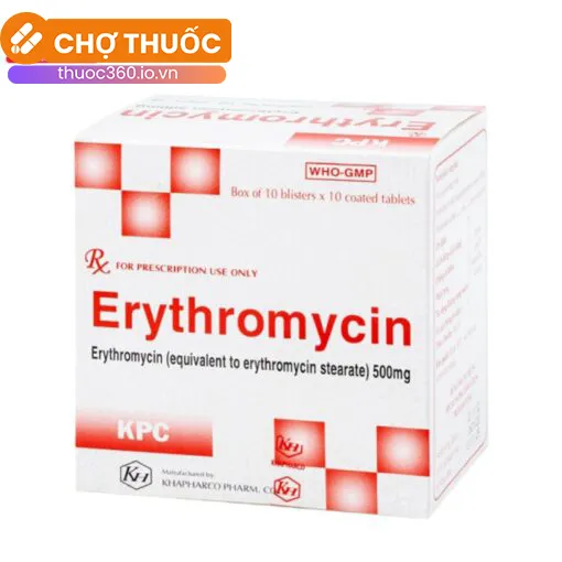 Erythromycin 500mg KPC