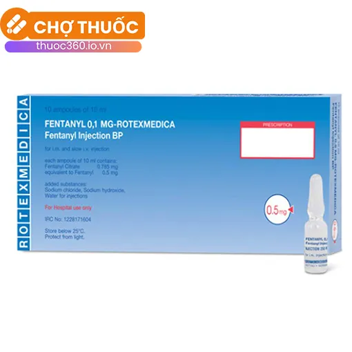 Fentanyl 0,1mg-Rotexmedica