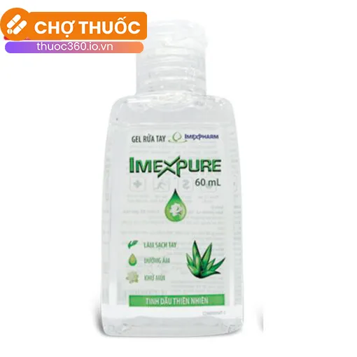 Gel rửa tay IMEXPURE 60ml