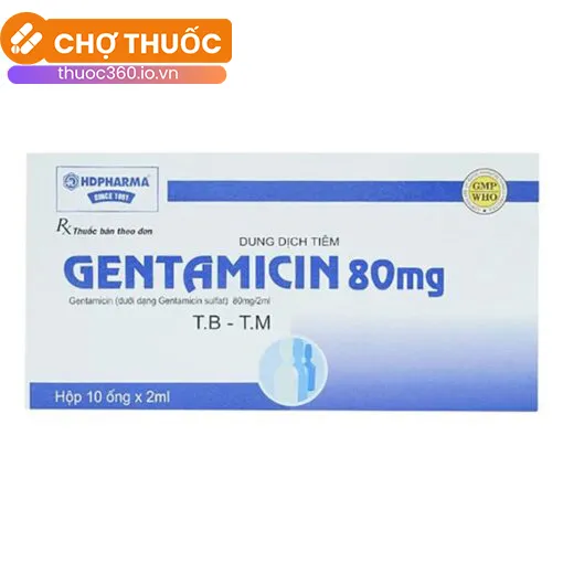 Gentamicin 80mg HDPHARMA
