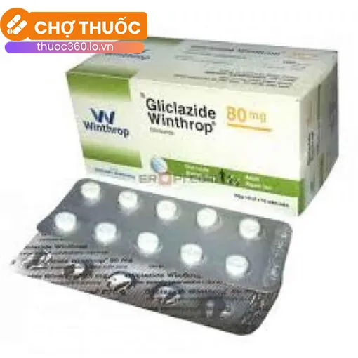 Gliclazide Winthrop 80mg