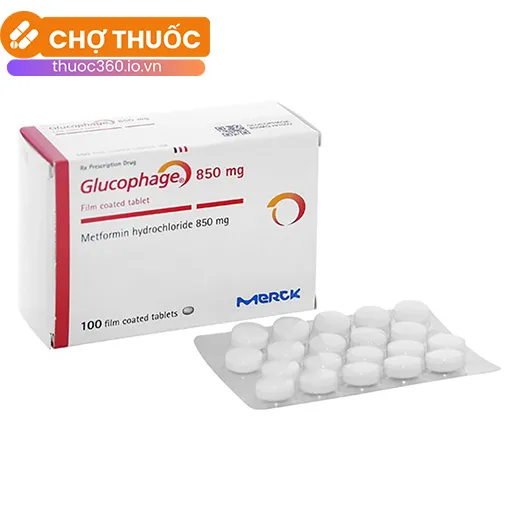 Glucophage 850mg Merck