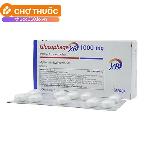 Glucophage XR 1000mg