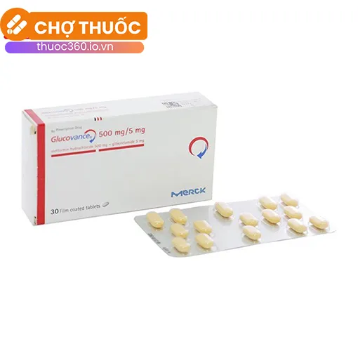 Glucovance 500mg/5mg