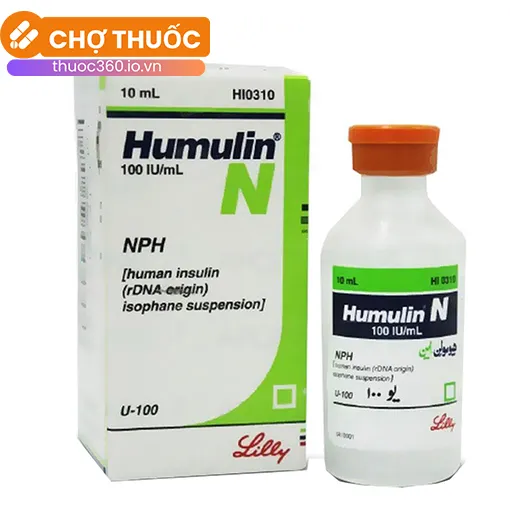 Humulin N 100IU/mL