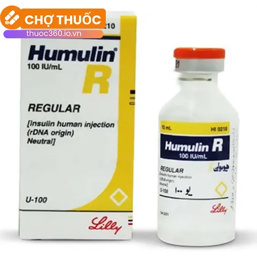 Humulin R 100IU/1ml