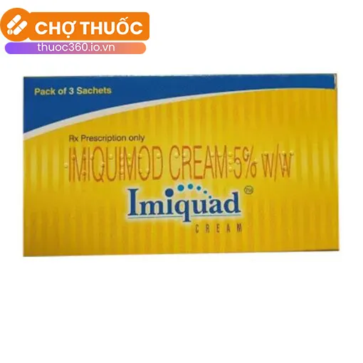 Imiquad Imiquimod Cream 5% W/w