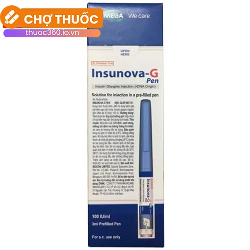 Insunova-G Pen 100IU/ml MEGA We Care