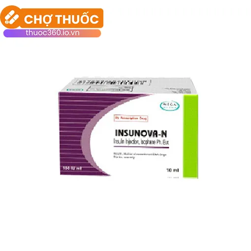 Insunova-N (NPH)100IU/1ml 10ml