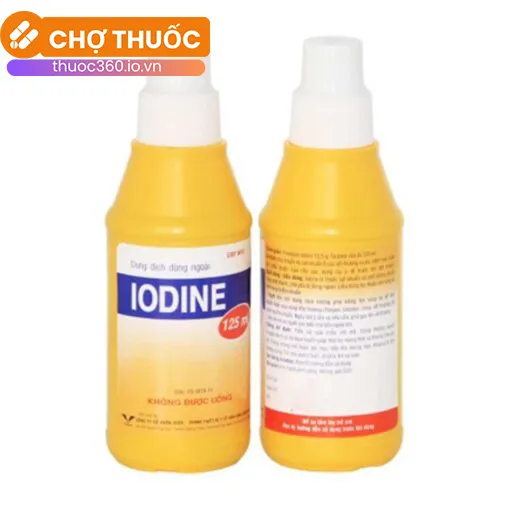 Iodine 125ml Bidiphar