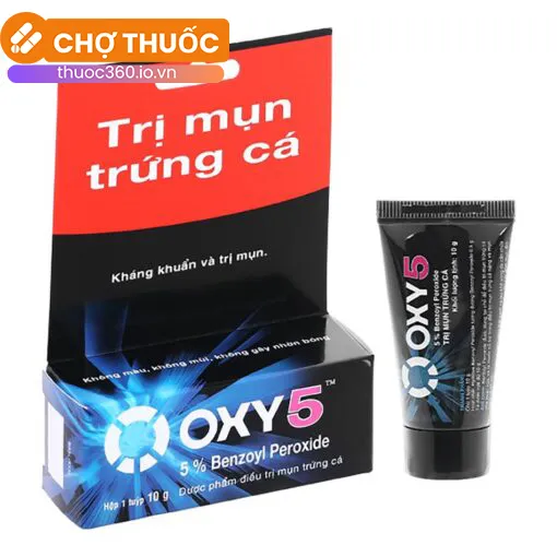 Kem bôi da trị mụn Oxy 5