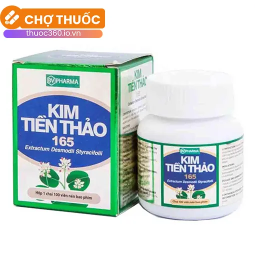 Kim Tiền Thảo 165 (lọ)