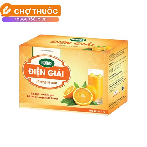Koras Điện Giải (Hương vị cam)