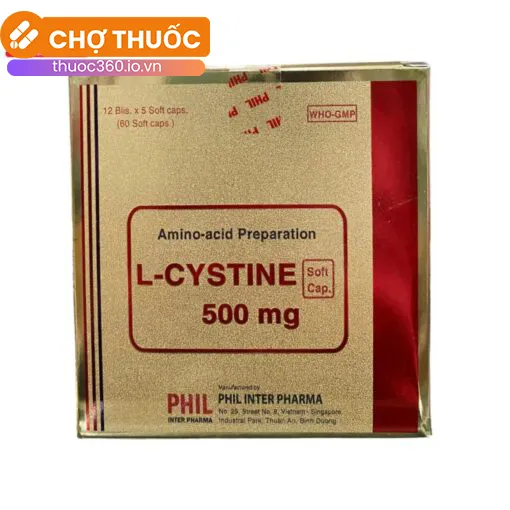 L-cystine 500mg Phil Inter Pharma