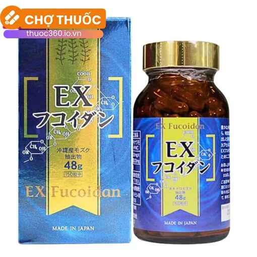 Mozuku seaweed extract processed food EX Fucoidan