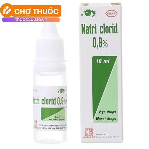 Natri Clorid 0.9% 10ml Pharmedic