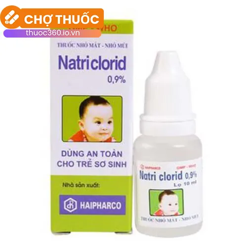 Natri Clorid 0.9% 8ml Haipharco