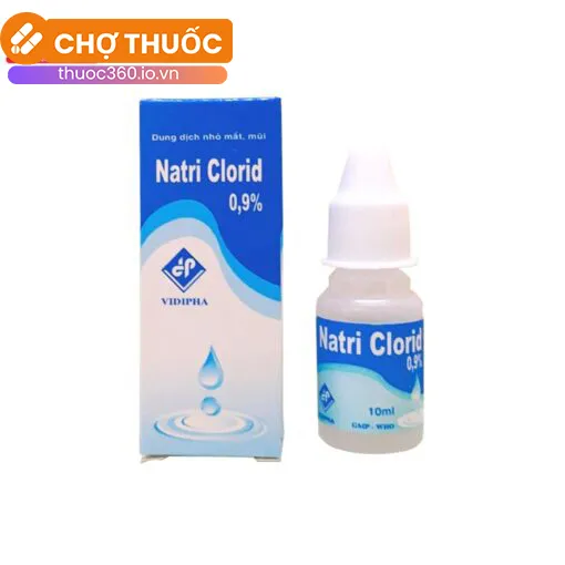 Natri Clorid 0,9% 10ml Vidipha