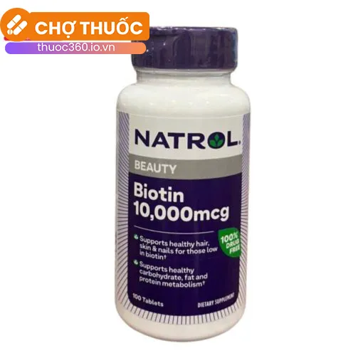Natrol Biotin Beauty 10,000mcg