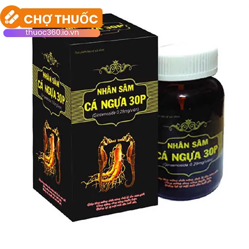 Nhân sâm Cá ngựa 30P
