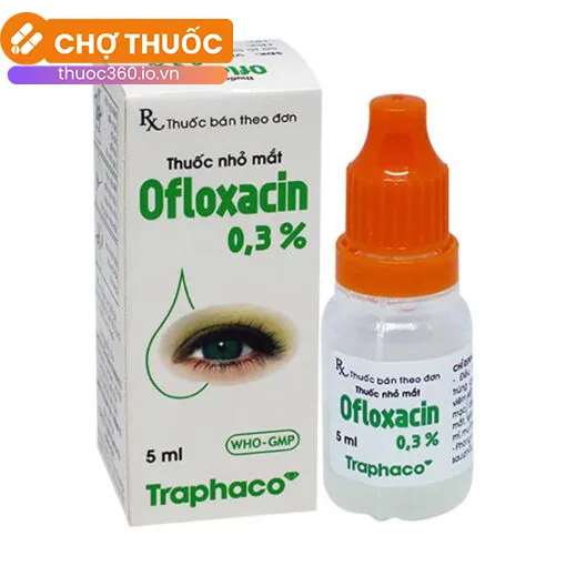 Ofloxacin 0,3% 5ml Traphaco
