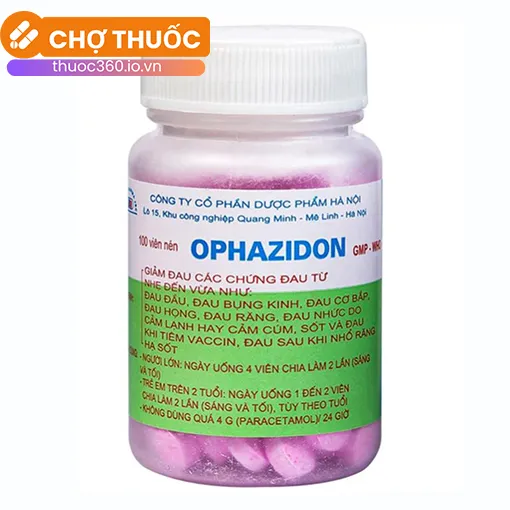 Ophazidon (Lọ 100 viên)