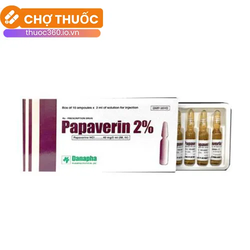 Papaverin 2% Danapha