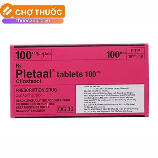 Pletaal tablets 100mg