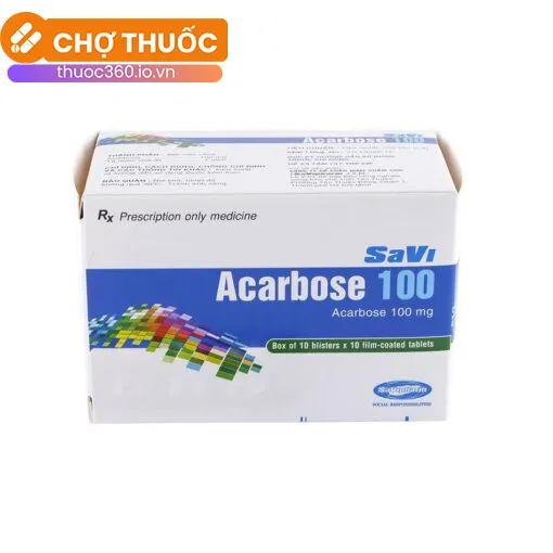 SaVi Acarbose 100