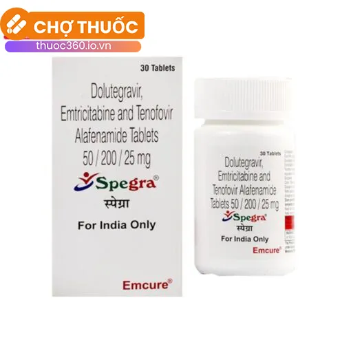 Spegra 50mg/200mg/25mg Emcure