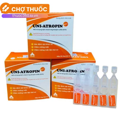 Uni-Atropin 0.5% 0.5ml